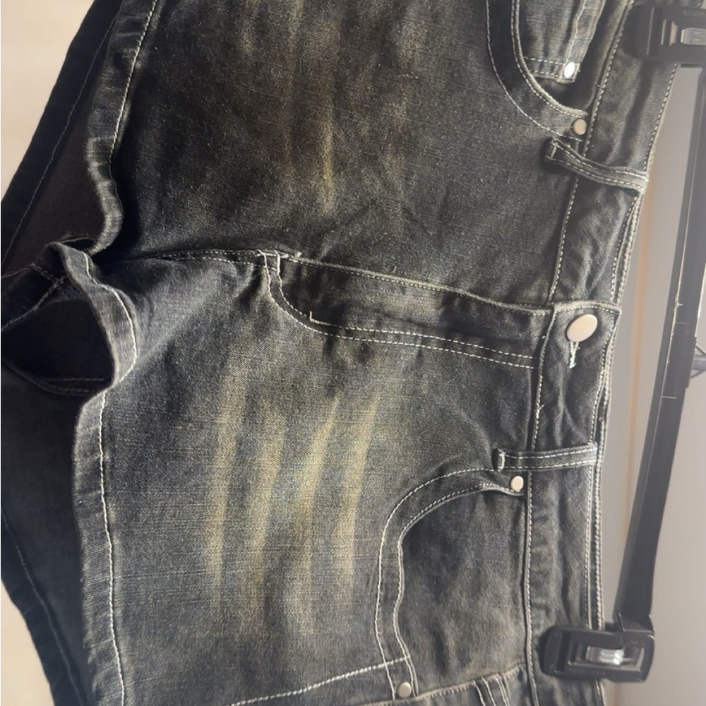 Denim Y2K Shorts
